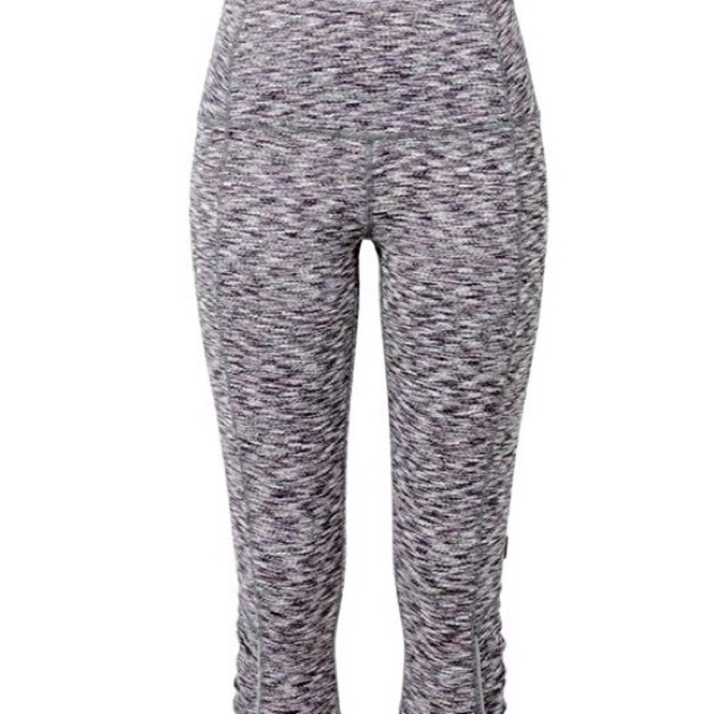 Grey Cropped Leggings